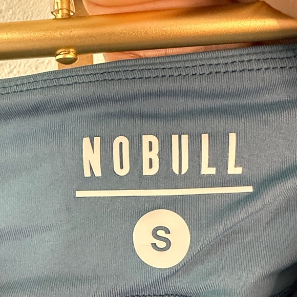 NOBULL- low rise matte Blue Athletic Shorts- Small - Picture 2 of 4